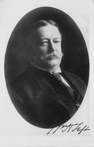 President William Howard Taft View Postcard Backing 