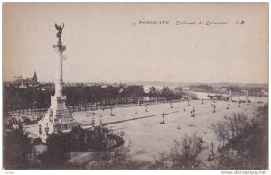 Esplanade Des Quinconces, Bordeaux (Gironde), France, 1900-1910s