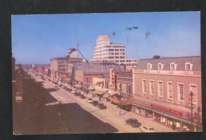 KANSAS CITY KANSAS DOWNTOWN MINNESOTA AVENUE OLD CARS VINTAGE POSTCARD