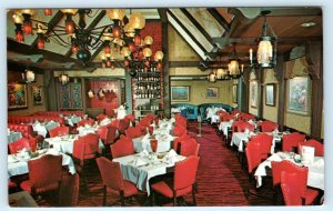 CHICAGO, Illinois IL ~ Restaurant LA STANZA del ARTE Interior c1960s  Postcard