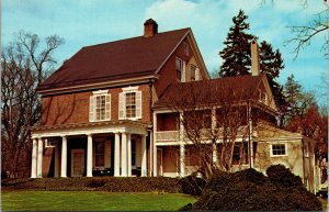 Vtg Govenor's House Dover Delaware DE Unused Chrome Postcard