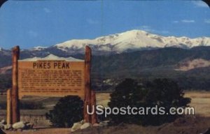 US Air Force Academy - Pikes Peak, Colorado CO