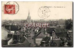 Montargis Old Postcard General view