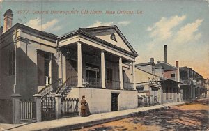 General Beauregard's Old Home New Orleans, Louisiana LA  