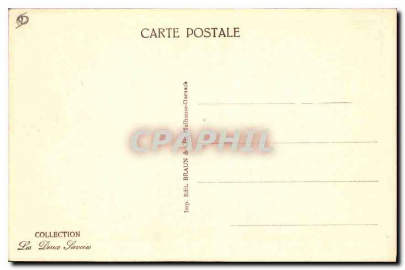 Old Postcard Lake Annecy Le Chateau de Duingt