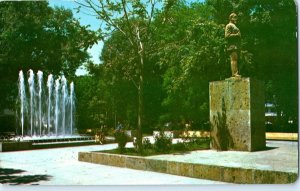 Revolution Park Perspective Guadalajara Jalisco Mexico Postcard Posted 1966