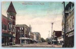 Florida Orange Avenue Orlando FL postcard