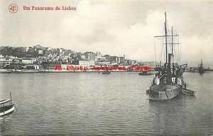 Portugal, Lisboa, Lisbon, Panorama View from Harbor, Costa No 1637