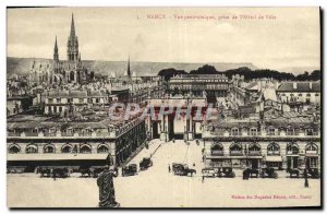 Old Postcard Nancy Panoramic Shooting The City Hotel