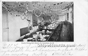 Family Dining hall Shakers East Canterbury, NH, USA 1908 