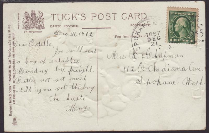 Thanksgiving Day,Children Carving Pumpkins,Tuck's