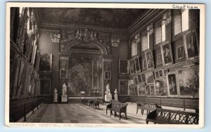 GREENWICH Hospital interior of Painted Hall LONDON Postcard