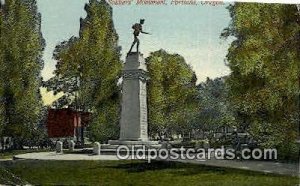 Soldiers Monument - Portland, Oregon OR  