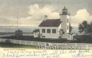 US Light House in Escanaba, Michigan