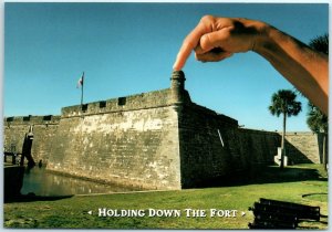 M-12996 Holding Down the Fort Castillo de San Marcos St Augustine Florida