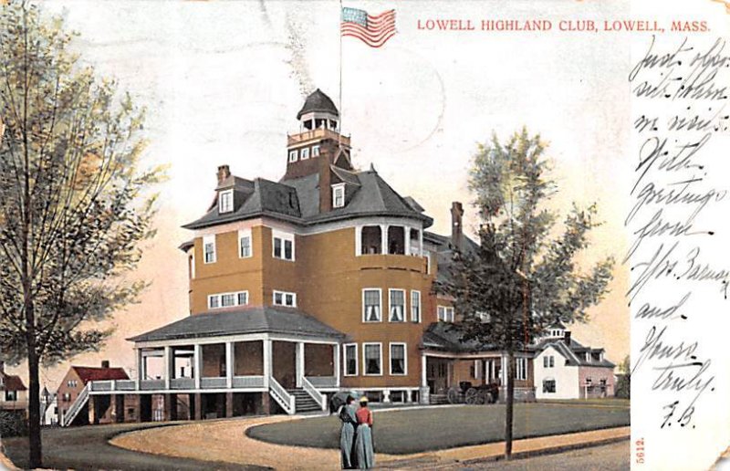Lowell High Land Club Lowell, Massachusetts MA  
