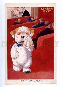 188011 Crying TOWZIE Dressed Dog CINEMA Vintage Comic PC