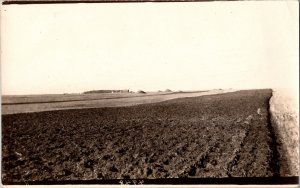 Vintage Postcard RPPC Farm Agricultural Industrial Farming Barlow Elevators JT15