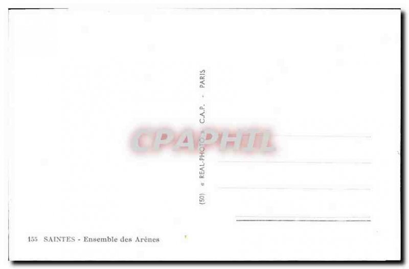 Old Postcard Saintes Ensemble des Arenes