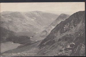 Cumbria Postcard - Honister Pass From High Stile  A8566