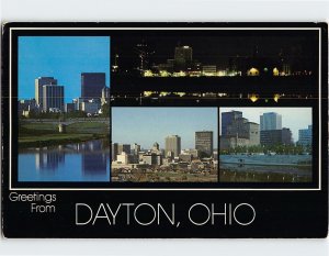 M-163179 Skyline Greetings from Dayton Ohio USA