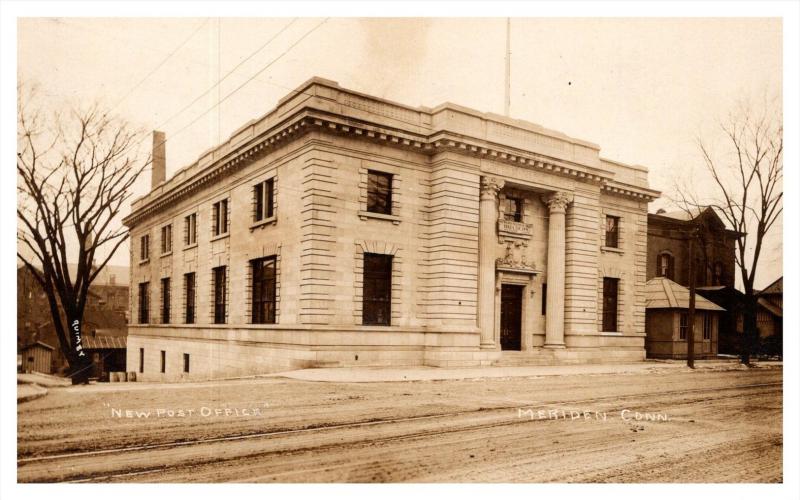 Connecticut  Meriden , Post Office , RPC