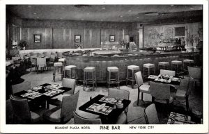 Postcard Hotel Belmont Plaza on Lexington Avenue, New York City~134930