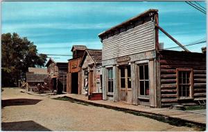 VIRGINIA CITY, MT  Montana   Mining Town  STREET SCENE   1963  Postcard