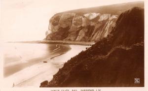 BR96418 white cliff bay sandown isle of wight real photo  uk