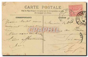 Old Postcard Orleans general view taken from the Tower of the Cathedral