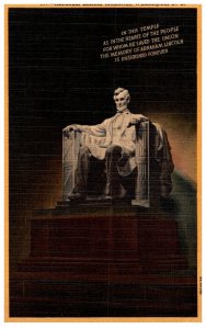 Washington D C  Abraham Lincoln Memorial