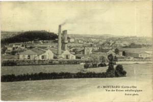 CPA MONTBARD - Vue des Usines metallurgiques (586928)