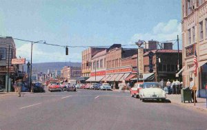 Main Street Klamath Falls Oregon 1950s postcard