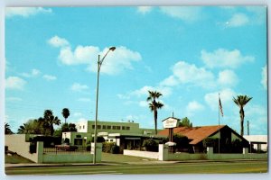 Phoenix Arizona Postcard Mercer Mortuary Chapel East Thomas Road c1960 Vintage