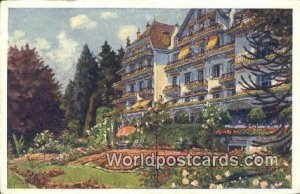 Carlton Hotel Tivoli Lucerne Swizerland Unused 