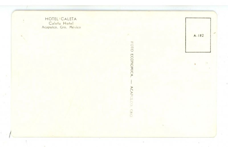 Mexico - Acapulco. Hotel Caleta 