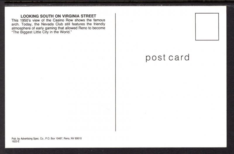 Virginia Street Looking South,Reno,NV