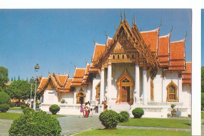 Postal 046055 : Wat Benchamabophitr (Marble Temple). Bangkok Thailand