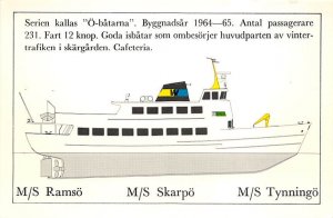 MS Ramsö Steamer Ship 