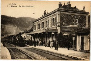 CPA AK MOREZ - La Gare (211400)