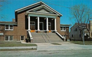 MOUNTAIN GROVE, MO Missouri FIRST BAPTIST CHURCH Texas~Wright Co Chrome Postcard