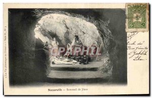 Israel - Nazareth - Sleep of Jesus - Old Postcard