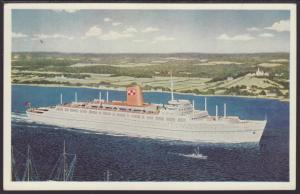 Canadian Pacific Liner Empress of Britain Postcard