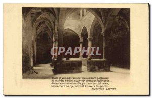 Postcard Old Chateau Theophile Gautier