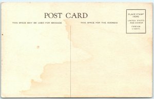 c1910s Hahatonka, MO Vignette of Ozark Scenery Mansion & Tower Postcard Litho A6