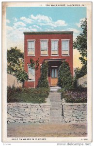 Ten Hour House , LANCASTER , Pennsylvania , 1910s