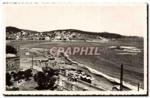 Banyuls sur Mer Old Postcard Beach Bay The Rock