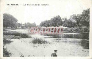 Postcard The Old Marne Gateway Perreux