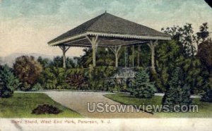 Band Stand, West End Park in Paterson, New Jersey