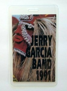 Jerry Garcia Band Backstage Pass Original 1991 Concert Solo Tour Grateful Dead